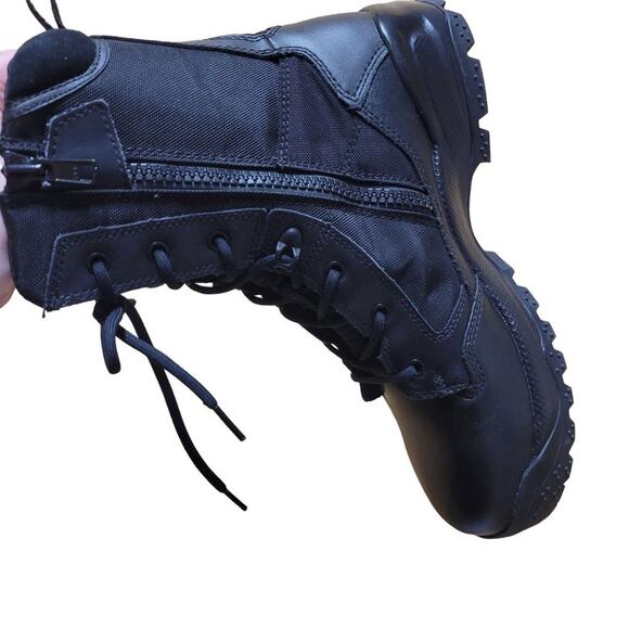 5.11 Tactical Black Boots NWOT Men\'s Combat Boots Zip Side Size 12 main image 4